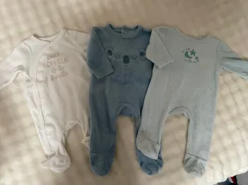 Lot pyjama velours