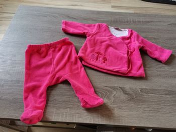 Ensemble polaire fille 3 mois