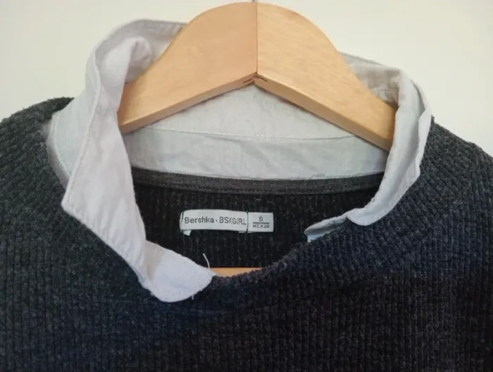 Pull à col chemise - photo numéro 2
