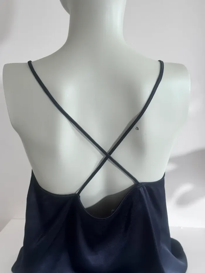 Top satin & dentelle Etam – Taille 40