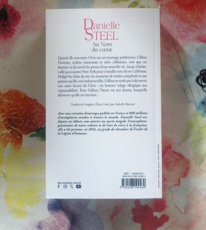 AU NOM DU COEUR de Danielle STEEL Ed. France Loisirs - photo numéro 3