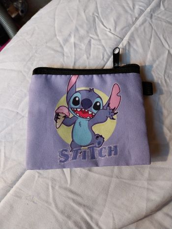 Porte monnaie disney stitch glace