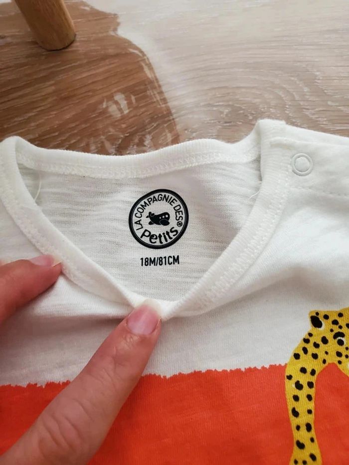 Tee shirt tout neuf taille 18 mois La Compagnie des Petits - photo numéro 3