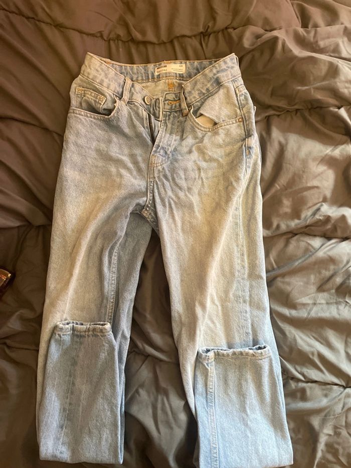 Pantalon denim/mom