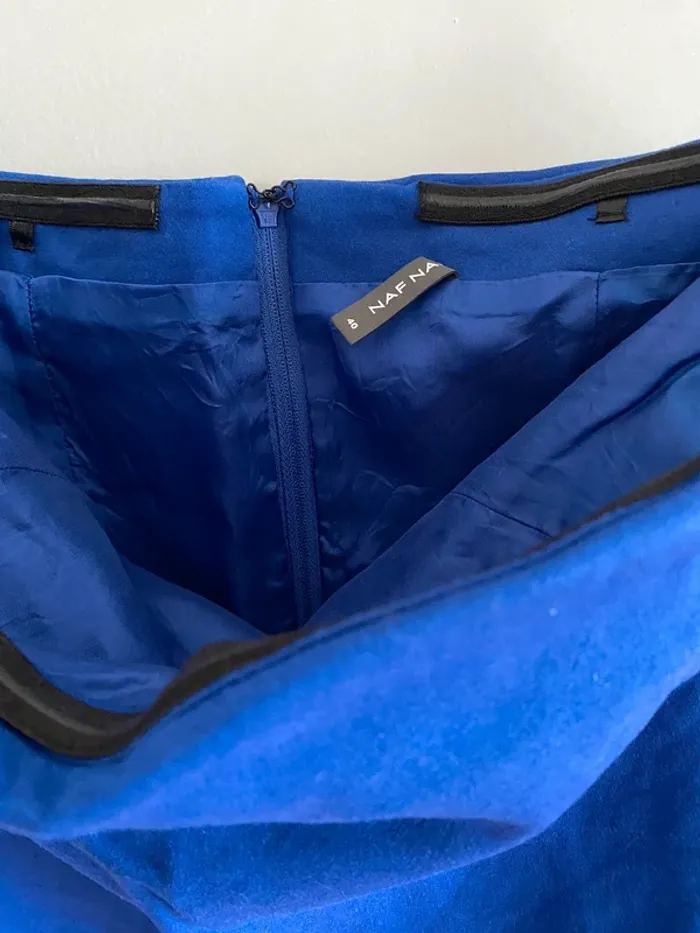 Robe bustier bleue Nafnaf - photo numéro 9