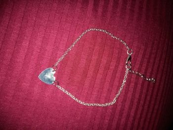 Bracelet chevilles coeur