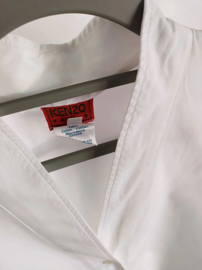 Kenzo chemise blanche 40 - photo numéro 4