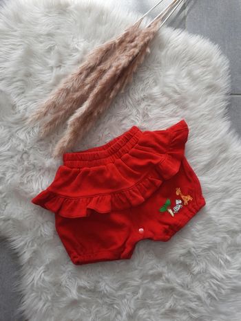 Short rouge 3 mois
