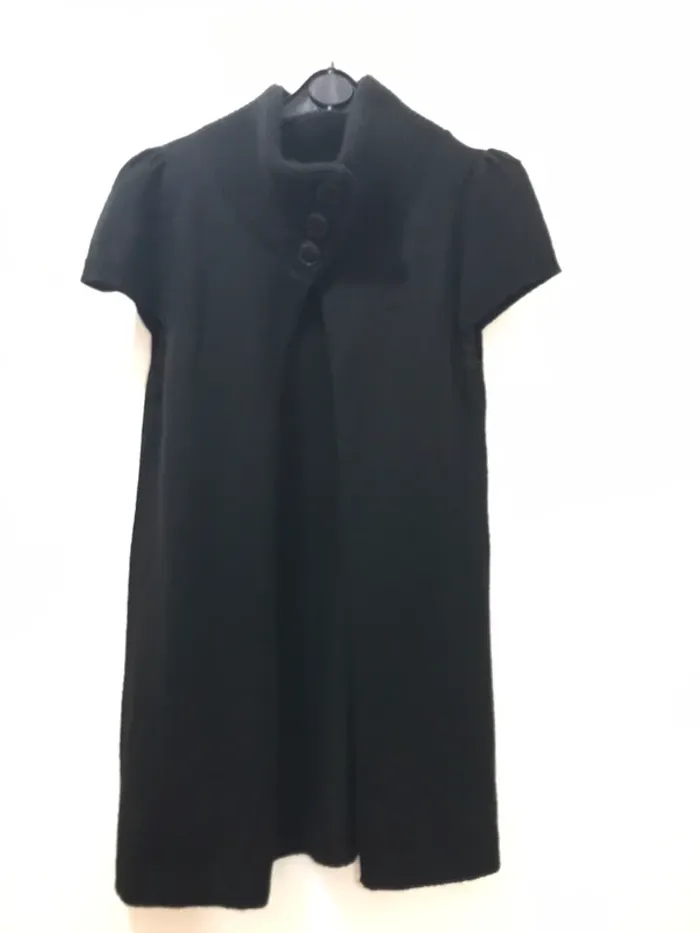 Gilet femme etam manches courtes trois boutons sur le cou taille L