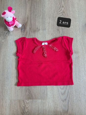 T-shirt fille 2 ans