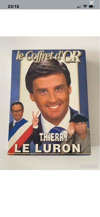 Coffret Thierry Le Luron VHS