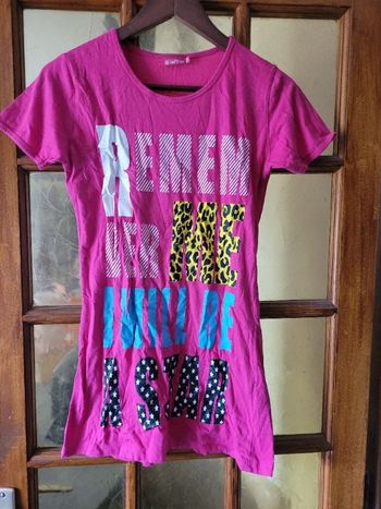 T-shirt long 36 sismix