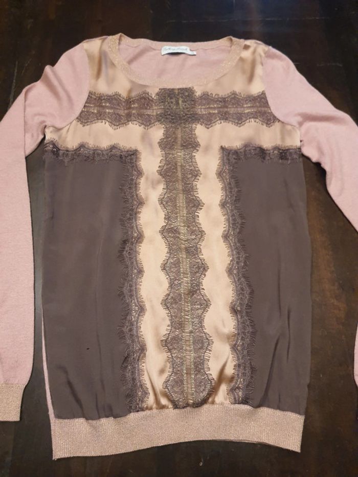 Magnifique Pull Talking French Antwerp XS - photo numéro 12