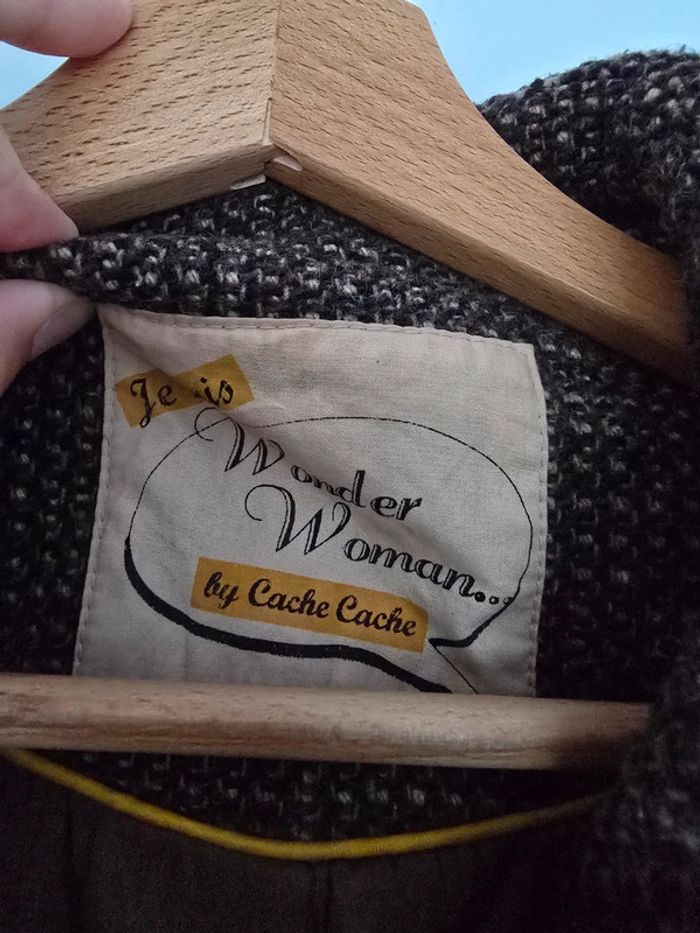 Manteau long a carreaux - photo numéro 5