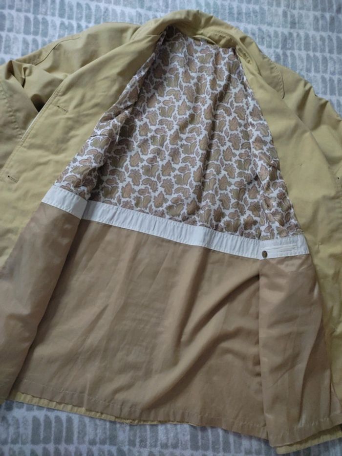 Manteau blouson veste jaune clair pâle taille 44 - photo numéro 3