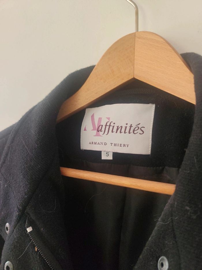 Manteau noir Armand Thiery XXL - photo numéro 2