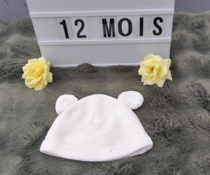 Bonnet polaire tout doux 12 mois - photo numéro 2