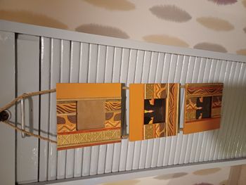 3 cadres à photos à suspendre neufs de 9x9 cm
