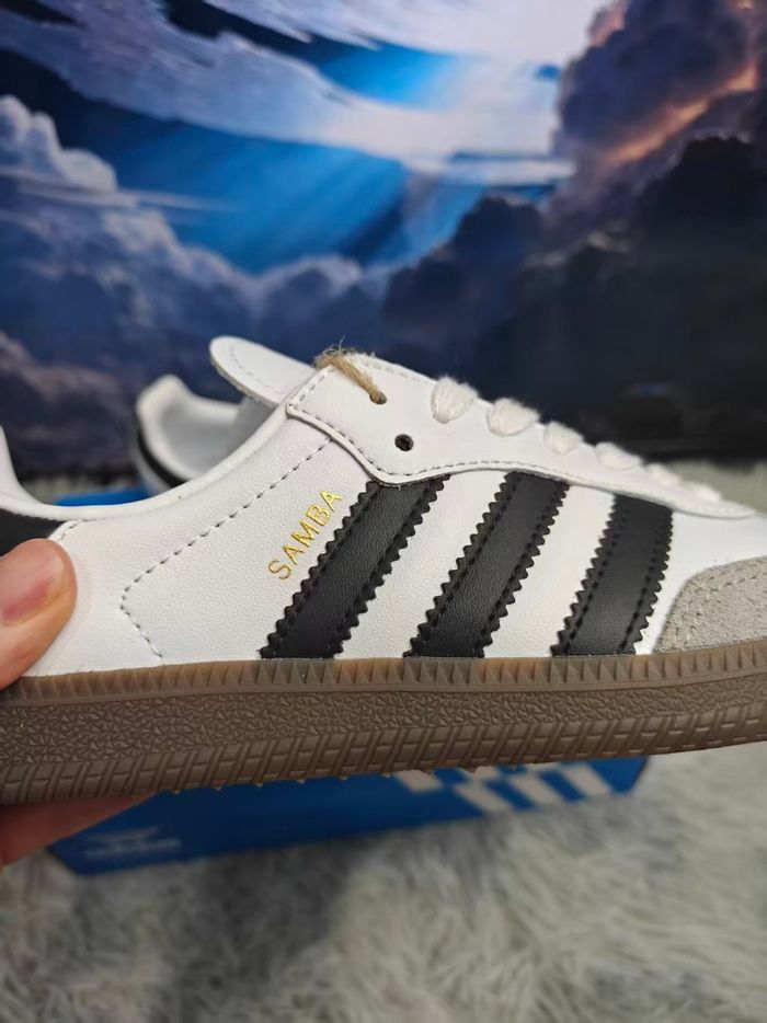 adidas Samba OG Cloud White Core Black - photo numéro 3