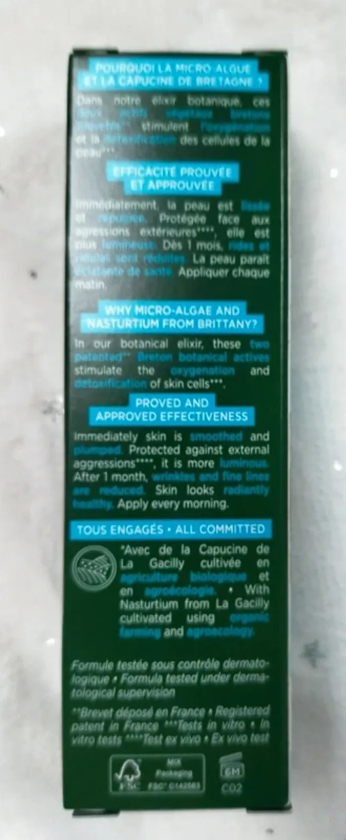 Soin visage lissant détoxifiant 30 mL neuf Yves Rocher - photo numéro 3