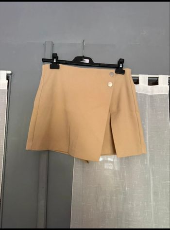 Jupe short portefeuille stradivarius 