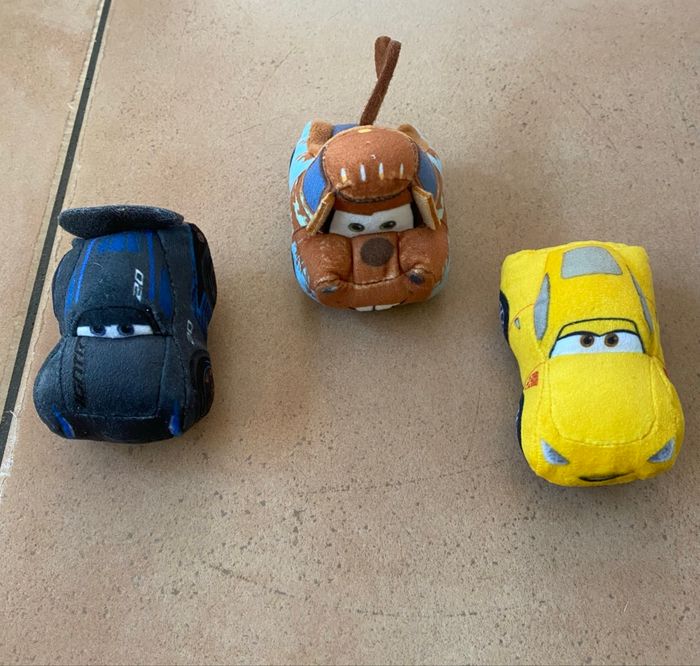 Lot minis peluches Cars - photo numéro 1