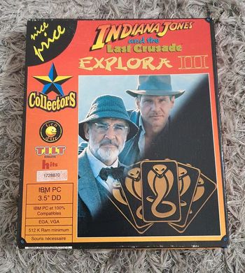 Indiana Jones and The Last Crusade & Explora III 3  IBM PC
