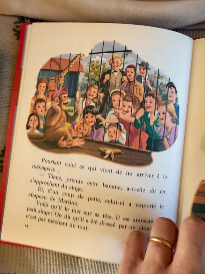 Livre ancien vintage Martine à la foire Gilbert Delahaye Collection Farandole Casterman - photo numéro 5