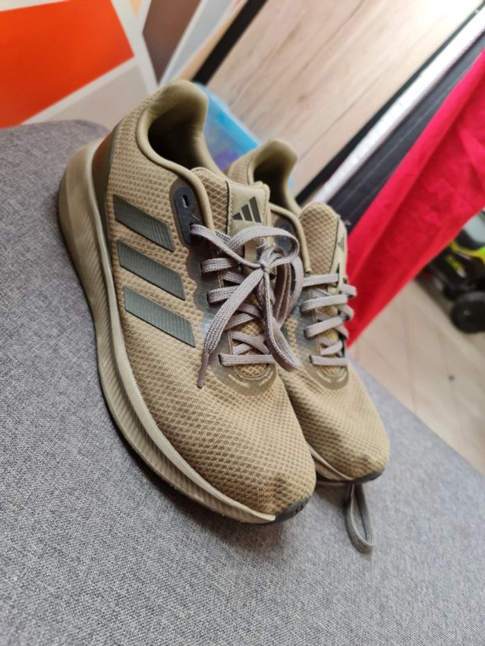 Adidas cloudfoam kaki 45 - photo numéro 3