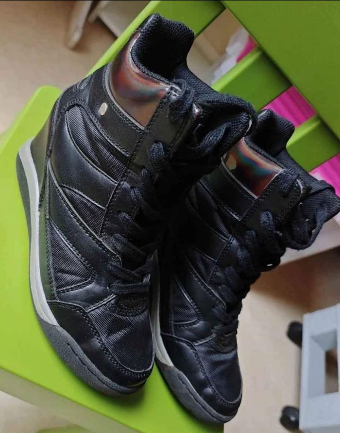 Baskets compensées - super état - Taille 36 - photo numéro 2