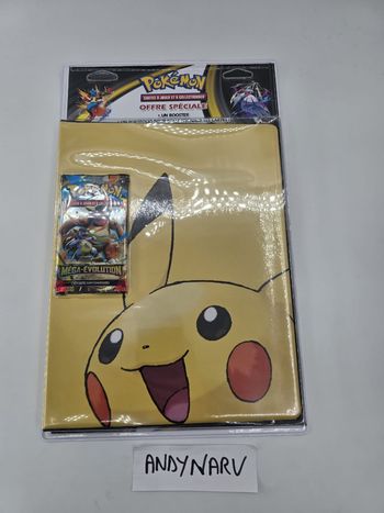 Portofolio Pokémon + Booster Méga Evolution