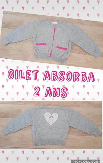 Gilet absorba 2 ans