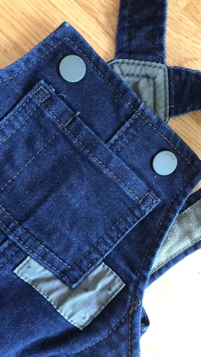 Salopette IKKS bébé 6mois - photo numéro 4