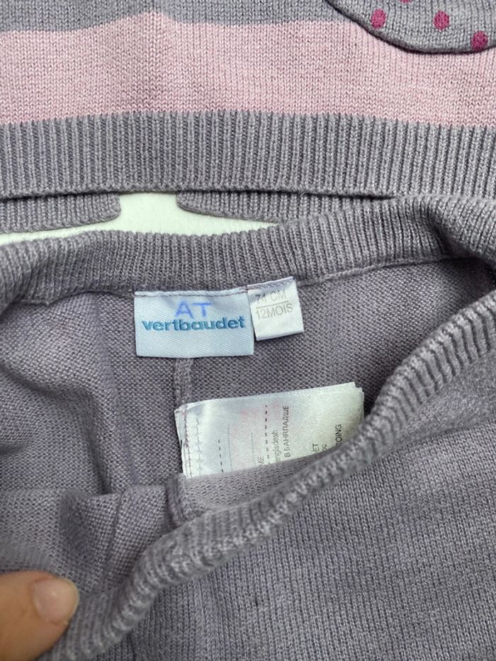 Robe pull effet 2en1 + pantalon - photo numéro 2