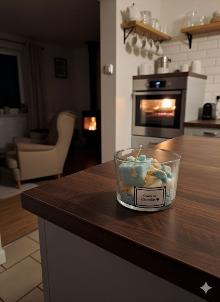 Bougie parfumée Cookie Chocolat - photo numéro 2