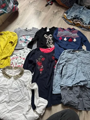 Lot tee-shirts tunique 8 ans fille