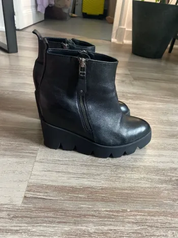 Boots en cuir Ateliers Mégis