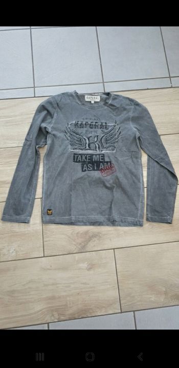 T-shirt garçon kaporal 12 ans