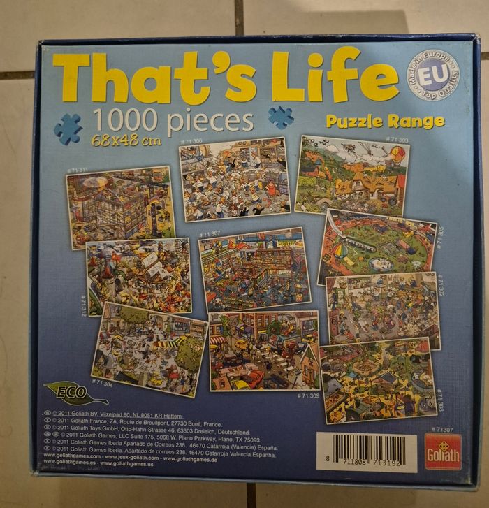Puzzle Goliath That's Life Supermarché - photo numéro 4