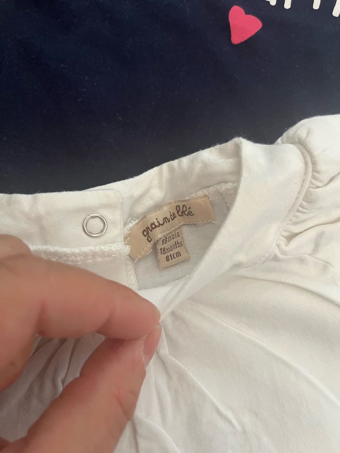 Lot 2 t-shirts fille - photo numéro 3