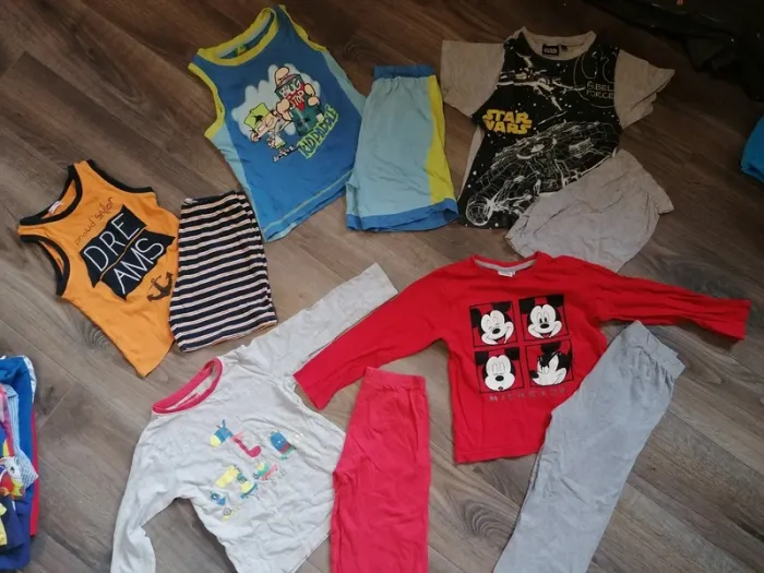 Lot pyjama 6 ans garcon
