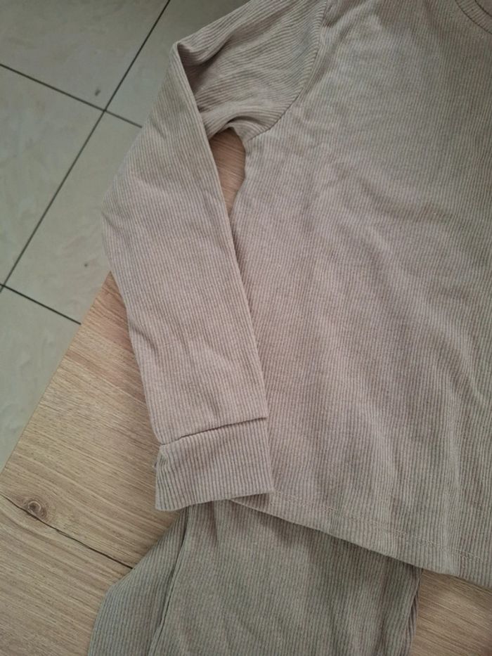 Ensemble femme taille M beige en très bon état - photo numéro 4