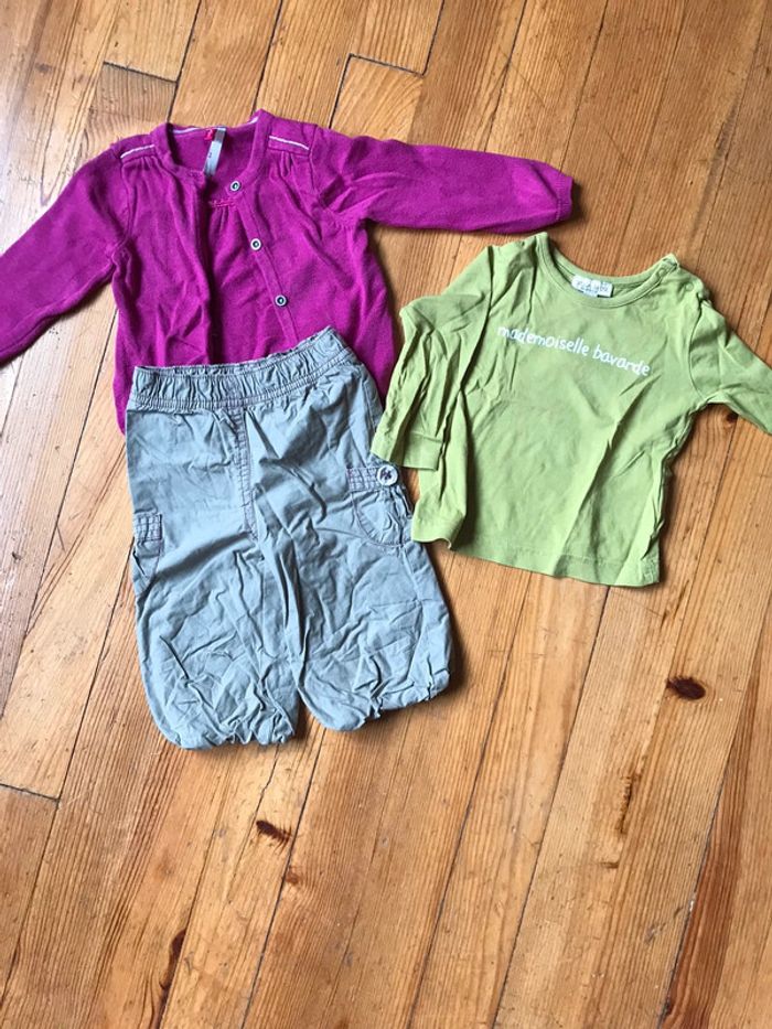 Ensemble pantalon teeshirt gilet