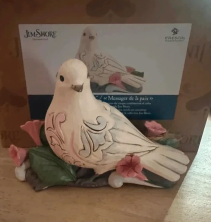 White Dove Jim Shore Heartwood Creek