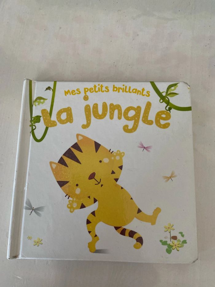 Livre : Mes petits brillants la jungle - photo numéro 1
