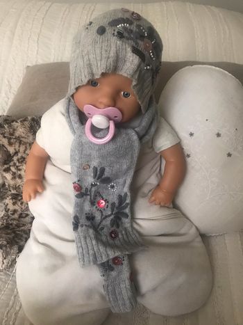 Ensemble bonnet et écharpe