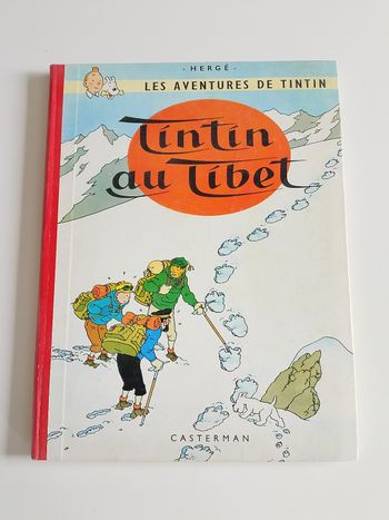 Tintin au tibet herge Casterman édition 1962 