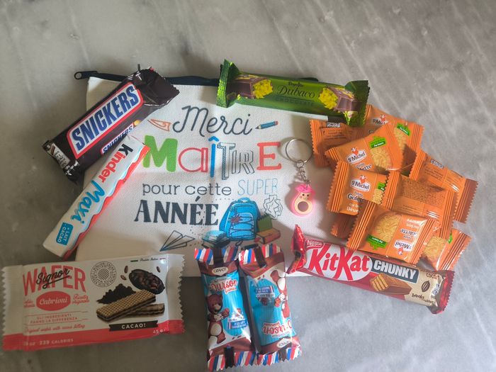 Une pochette merci maître