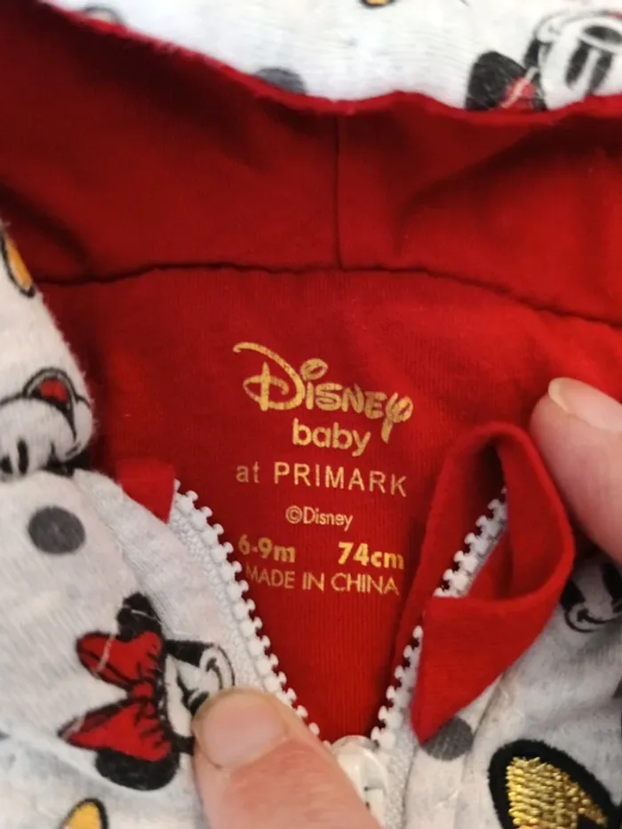 Combinaison Minnie Primark 6/9 mois - photo numéro 2