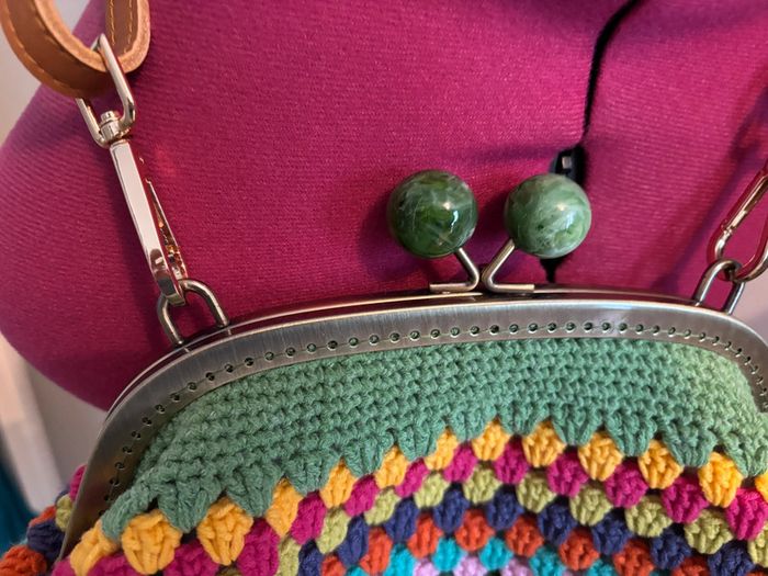 Pochette crochet bandoulière - photo numéro 2